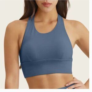 Italic | Aura Racerback Sports Bra | Black | Large‎